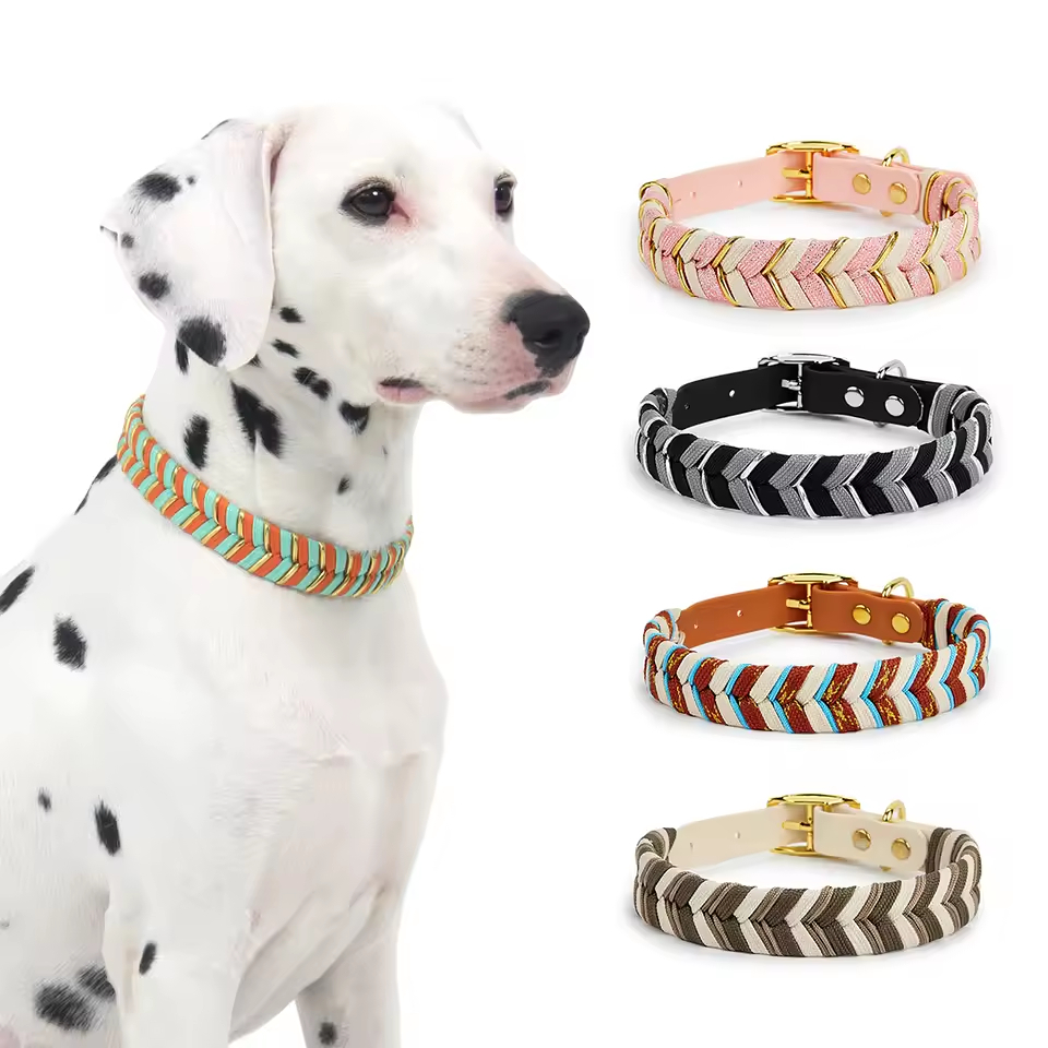 Handmade Adjustable Dog & Cat Collar